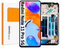 Wyświetlacz Do Xiaomi Redmi Note 11 Pro 5G LCD Oryginał HD Ekran Ramka
