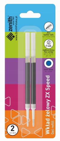 Zenith ZX Speed гелевая ручка заправка синий