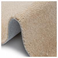 Wykładzina Dywanowa 4m Fryz Beżowy Na Filcu Na Wymiar Miękka z Rolki