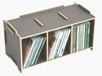 Полка для компакт-дисков, подставка для переплета, вмещает 30 дисков