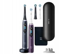 Zestaw szczoteczek magnetycznych Oral-B iO Series 8 Duo Black&Violet