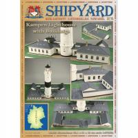 1:87 Kampen Lighthouse with Buildings Shipyard 74