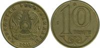 10 tenge (2011) Kazachstan