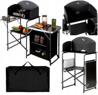 Szafka Turystyczna Składana Wolnostojąca Z Osłoną Na Kemping NILS CAMP