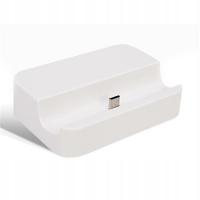 Stacja dokująca podstawka microUSB biały