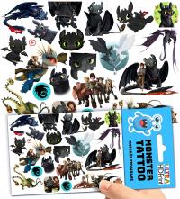 TATUAŻE TYMCZASOWE DLA DZIECI JAK WYTRESOWAĆ SMOKA WZORY ORYGINALNE