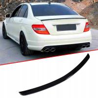 Mercedes W204 C-klasa sedan AMG spoiler lotka na klapę z ABSu czarny połysk