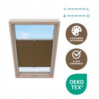 ROLETA PLISOWANA DACHOWA BLACKOUT PLISA DACHOWA Termo KONFIGURATOR