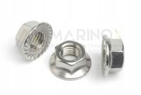 Фланцевая гайка M10-INOX A2 DIN 6923 100 шт.