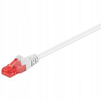 CAT 6Kabel łączący, U/UTP, Biały16917