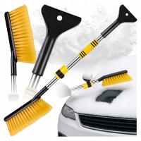 СКРЕБОК ДЛЯ ЛЬДА ЩЕТКА ДЛЯ УБОРКИ СНЕГА АВТОМОБИЛЯ СКРЕБОК ДЛЯ ОКОН ТЕЛЕСКОПИЧЕСКАЯ 2В1