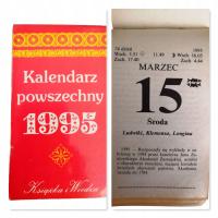 1995 oryginalna kartka z kalendarza zdzierak - 30 urodziny - super PREZENT