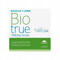 Soczewki jednodniowe Biotrue ONEday 90 sztuk Bausch + Lomb Moc: -9.00