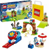 LEGO Sonic the Hedgehog 76990 Wyzwanie z Pędzącą Kulą + Torba prezent LEGO