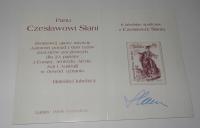 Czesław Słania autograf Lublin 1998 r.