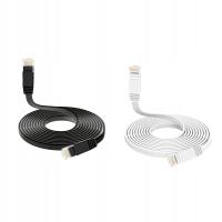 2 szt. Kabel Ethernet Cat6 Kabel sieciowy RJ45 3 m
