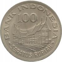 32826. Indonezja, 100 rupii, 1978r.