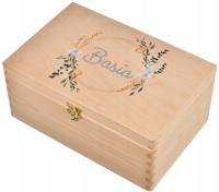 Pudełko drewniane personalizowane na prezenty