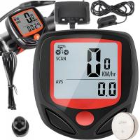 Licznik Rowerowy Naxan 15 Funkcji Prędkościomierz Wyświetlacz LCD MAT-T-261