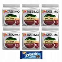 Капсулы Tassimo Jacobs Caffe Crema набор из 5 1 упаковка печенья бесплатно!