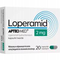 Лоперамид АПТЕО мед 2 мг, 20 капсул диарея путешествие