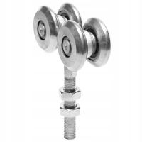 Rolka górna wózek z czterema kółkami do bram drzwi podwieszanych - fi 38 mm