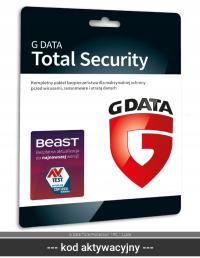 G Data Antywirus GData Total Security 2024 1 st. / 24 miesiące ESD