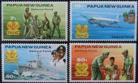 Papua - Nowa Gwinea Mi. 409 - 412 **, 1981 r.