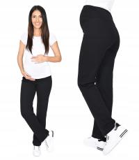 Удобные тренировочные брюки для беременных 3010 черный L