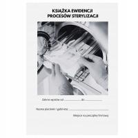 Książka Ewidencji Procesów Sterylizacji 232 wpisy A4