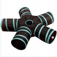 5-drożny tunel dla kota, Zabawka dla kota Tunel do zabawy Składany tunel