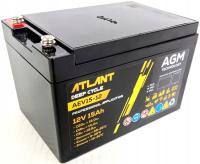 Akumulator Atlant 12V/15 Ah AGM Deep Cycle AEV15-12 151 x 99 x 99 M5