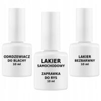 LAKIER ZAPRAWKA DO RYS ODPRYSKÓW FARBA DO MERCEDES 197 CZARNA OBSIDIAN
