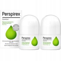 ZESTAW 2X PERSPIREX COMFORT ANTYPERSPIRANT 20 ML