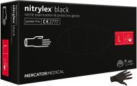 Нитриловые перчатки nitrylex Black 100SZ MERCATOR MEDICAL