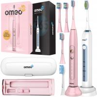 2x Szczoteczka Soniczna do Zębów OMEO +365 Classic + UV, Dla Par