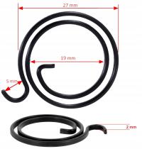 SPRĘŻYNA DO KLAMKI KLAMEK DRZWIOWYCH - Komplet 10 sztuk MOCNA