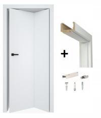 Drzwi Łamane DRE Fold z Ościeżnicą Regulowaną Komplet 80 cm