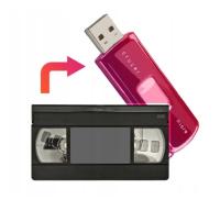 Проигрывание кассет VHS VHS-C Hi8 naPendrive USB DVD архивирование копирование