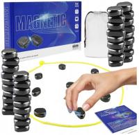 ИГРА МАГНИТНЫЕ КАМНИ 60X СТРАТЕГИЧЕСКАЯ ОБРАЗОВАТЕЛЬНАЯ НАСТОЛЬНАЯ ИГРА 60 ШТ