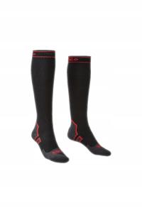 Skarpety trekkingowe wodoodporne męskie Bridgedale Storm knee black M_40_43