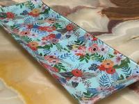 SZKLANA PETERA TACKA Prima Designs NEW YORK USA Glass Platter