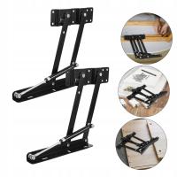 2шт журнальный столик подъемный механизм складной стальной