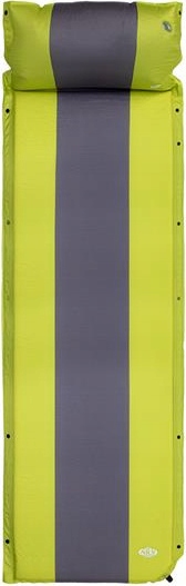 MATA SAMOPOMPUJĄCA KEMPINGOWA TURYSTYCZNA Z PODUSZKĄ NILS CAMP NC4349 ZIELO