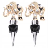 2 Sztuk Stylowe Złote Zatyczki Do Butelek Wina Do Wina I Butelek