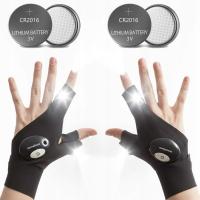 RĘKAWICZKI LED ŚWIETLNE KOMPLET PRAWA I LEWA - ZESTAW 2 SZTUKI