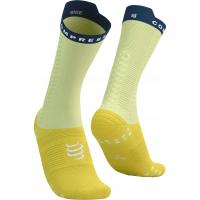 Велосипедные носки Compressport желтый