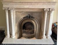 Камин из второй половины. ХІХ в.