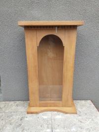 Szafka witrynka z obudowy starego zegara kapliczka E240