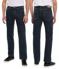 Spodnie Jeansowe Męskie Jeansy Texsasy Dżinsy Proste Granatowe M3140 W36L33